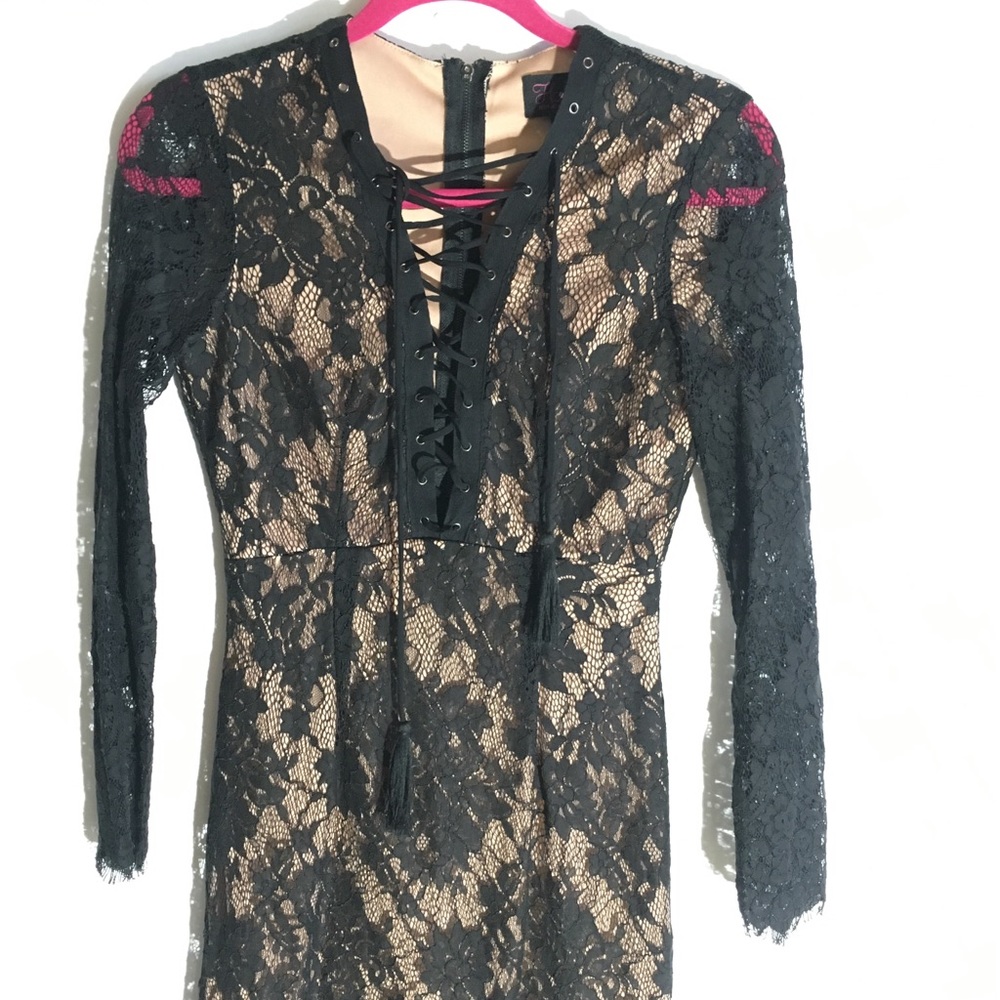 Black Lace Dress